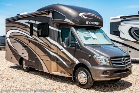 8/5/20 &lt;a href=&quot;http://www.mhsrv.com/thor-motor-coach/&quot;&gt;&lt;img src=&quot;http://www.mhsrv.com/images/sold-thor.jpg&quot; width=&quot;383&quot; height=&quot;141&quot; border=&quot;0&quot;&gt;&lt;/a&gt;   MSRP $160,001. New 2020 Thor Motor Coach Synergy Sprinter Diesel Model 24SK measures approximately 25 feet 10 inches in length &amp; features 2 slide-out rooms and a cab-over loft. This amazing RV also features the optional Summit Package which includes the full body paint package with gel coated sidewalls, invisible front paint protection, 8&quot; touchscreen dash radio with bluetooth &amp; navigation, JBL sound system with subwoofer, Mobileye Lane Assist, side view cameras, Winegard Connect WiFi extender, 100 watt solar charging system and a windshield privacy roller shade. Additional optional equipment includes a 12V attic Fan in the bedroom, low profile A/C with heat pump, 3.2KW Onan diesel generator, heated holding tanks, electric stabilizing system and a second auxiliary battery. The new Synergy Sprinter features a bedroom TV, leather steering wheel with audio buttons, armless awning with light bar, Firefly Integrations Multiplex wiring control system, lighted battery disconnect switch, exterior TV, hitch, side-hinged slam compartment doors, exterior shower, back up monitor, deluxe heated remote exterior mirrors, swivel captain&#39;s chairs, keyless entry system, roller shades, full extension metal ball-bearing drawer guides, convection microwave, solid surface kitchen counter top &amp; much more. For more complete details on this unit and our entire inventory including brochures, window sticker, videos, photos, reviews &amp; testimonials as well as additional information about Motor Home Specialist and our manufacturers please visit us at MHSRV.com or call 800-335-6054. At Motor Home Specialist, we DO NOT charge any prep or orientation fees like you will find at other dealerships. All sale prices include a 200-point inspection, interior &amp; exterior wash, detail service and a fully automated high-pressure rain booth test and coach wash that is a standout service unlike that of any other in the industry. You will also receive a thorough coach orientation with an MHSRV technician, an RV Starter&#39;s kit, a night stay in our delivery park featuring landscaped and covered pads with full hook-ups and much more! Read Thousands upon Thousands of 5-Star Reviews at MHSRV.com and See What They Had to Say About Their Experience at Motor Home Specialist. WHY PAY MORE?... WHY SETTLE FOR LESS?