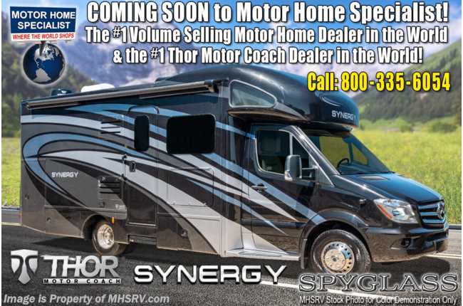 2020 Thor Motor Coach Synergy 24SK Sprinter RV W/15K A/C, Dsl Gen, Theater Seats