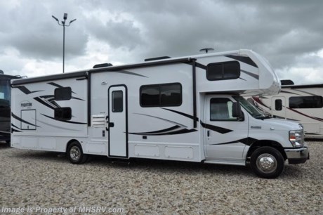 /SOLD 9/21/19 M.S.R.P. $123,169 - New 2019 Nexus Phantom 32P Bunk Model RV for Sale at Motor Home Specialist; the #1 Volume Selling Motor Home Dealership in the World. This unit is approximately 33 feet in length. Options include: stainless steel oven, 15K A/C with heat pump, Blu-Ray player in living room, exterior entertainment center, Dark Forest Wood cabinetry, tri-fold sofa, glass shower door, deluxe booth dinette with storage, MCD roller shodes, roof ladder, cab over side windows, side view camera and single electric step. This amazing Class C RV also features the Phantom Value Package which includes a power driver seat, water filtration system throughout, heated and remote mirrors, HVAC metal ducting and an outside shower. Additional features found in the Nexus RV include galvanized steel storage boxes, heated and enclosed holding tanks, upgraded Beau™ Flooring and &quot;plug and play&quot; electrical harnesses throughout the coach making every Nexus RV&#39;s electrical system more dependable. Strength, Safety and Customer Satisfaction are the 3 cornerstones found in every Nexus RV. The construction of the Nexus RV far exceeds the industry norm. First, and arguable foremost, the Nexus RV boast an all STEEL cage construction instead of the normal aluminum framed construction found in the competition. Steel cage construction is 72% stronger than aluminum and is only common place in RVs such as the Foretravel Realm or a Prevost bus conversion; both of which would have an M.S.R.P. value well over $1 million dollars! That same commitment to strength and safety is found throughout the Nexus line-up. You will also find construction highlights such as 2 layers of Azdel substrate in the sidewalls &amp; roof! The Azdel product provides 3X the insulation value of wood and is 50% lighter which will help optimize your engine’s performance and fuel economy, and because it is not a wood material harvested from the rain forest it is both greener and provides a less that 1% chance of retaining any moisture that could ever lead to wall separation or mold. It is also formaldehyde free, impact resistant and a sound absorbing material creating a much quieter RV. To further protect and insulate the RV from the elements Nexus utilizes high grade UV protected automotive window seals. The roof is a pre-stamped metal roof truss system that is further highlighted by the exterior layer of seamless fiberglass as opposed to the normal TPO or &quot;rubber roofs&quot; found in most RVs built today. The steel roof is also designed to incorporate Nexus RV&#39;s Easy-Flow Air Distribution system. This HVAC ducting is a tried-and-true system that provides more evenly distributed A/C throughout the coach as well as helps promote cleaner air and reduce allergens. For more complete details on this unit and our entire inventory including brochures, window sticker, videos, photos, reviews &amp; testimonials as well as additional information about Motor Home Specialist and our manufacturers please visit us at MHSRV.com or call 800-335-6054. At Motor Home Specialist, we DO NOT charge any prep or orientation fees like you will find at other dealerships. All sale prices include a 200-point inspection, interior &amp; exterior wash, detail service and a fully automated high-pressure rain booth test and coach wash that is a standout service unlike that of any other in the industry. You will also receive a thorough coach orientation with an MHSRV technician, an RV Starter&#39;s kit, a night stay in our delivery park featuring landscaped and covered pads with full hook-ups and much more! Read Thousands upon Thousands of 5-Star Reviews at MHSRV.com and see what they had to say about their experience at Motor Home Specialist. MHSRV.com or 800-335-6054 - Why Pay More? Why Settle for Less?