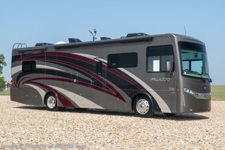 6-3-19 &lt;a href=&quot;http://www.mhsrv.com/thor-motor-coach/&quot;&gt;&lt;img src=&quot;http://www.mhsrv.com/images/sold-thor.jpg&quot; width=&quot;383&quot; height=&quot;141&quot; border=&quot;0&quot;&gt;&lt;/a&gt;   MSRP $226,350. The New 2019 Thor Motor Coach Palazzo Diesel Pusher Model 33.3 Bunk House is approximately 34 feet 9 inches in length and features a full wall slide-out, 300 HP Cummins diesel engine with 660 lbs. of torque and a Freightliner XC chassis. New features for 2019 include new front &amp; rear caps with lighted Thor emblem on the front hood, upgraded furniture throughout, Bluetooth soundbar &amp; large LED TX in the exterior entertainment center, induction cooktop, touchscreen multiplex control system with smartphone app, Winegard ConnecT 4G/Wi-Fi system, 360 Siphon Vent cap and metal adjustable shelving hardware throughout. The Palazzo also features a Carefree Latitude legless awning with Fixguard weather wrap, invisible front paint protection &amp; front electric drop-down overhead loft, 6,000 Onan diesel generator with AGS, solid surface counters, power driver&#39;s seat, inverter, residential refrigerator, solid surface countertops, (2) ducted roof A/C units, 3-camera monitoring system, one piece windshield, fiberglass storage compartments, fully automatic hydraulic leveling system, automatic entry step and much more. For more complete details on this unit and our entire inventory including brochures, window sticker, videos, photos, reviews &amp; testimonials as well as additional information about Motor Home Specialist and our manufacturers please visit us at MHSRV.com or call 800-335-6054. At Motor Home Specialist, we DO NOT charge any prep or orientation fees like you will find at other dealerships. All sale prices include a 200-point inspection, interior &amp; exterior wash, detail service and a fully automated high-pressure rain booth test and coach wash that is a standout service unlike that of any other in the industry. You will also receive a thorough coach orientation with an MHSRV technician, an RV Starter&#39;s kit, a night stay in our delivery park featuring landscaped and covered pads with full hook-ups and much more! Read Thousands upon Thousands of 5-Star Reviews at MHSRV.com and See What They Had to Say About Their Experience at Motor Home Specialist. WHY PAY MORE?... WHY SETTLE FOR LESS?