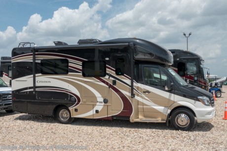 7-23-18 &lt;a href=&quot;http://www.mhsrv.com/thor-motor-coach/&quot;&gt;&lt;img src=&quot;http://www.mhsrv.com/images/sold-thor.jpg&quot; width=&quot;383&quot; height=&quot;141&quot; border=&quot;0&quot;&gt;&lt;/a&gt;  Used Thor Motor Coach RV for Sale- 2017 Thor Motor Coach Citation 24SV with slide and 2,604 miles. This RV is approximately 25 feet 10 inches in length and features a Mercedes Benz engine, Sprinter chassis, power windows, dual safety airbags, 3.2KW Onan diesel generator, power patio awning, slide-out room toppers, water heater, side swing baggage doors, wheel simulators, LED running lights, black tank rinsing system, exterior shower, 3 camera monitoring system, exterior entertainment center, soft touch ceilings, black-out shades, convection microwave, 2 burner range, solid surface counter, sink covers, glass door shower, cab over loft, 3 flat panel TVs, ducted A/C with heat pump and much more. For additional information and photos please visit Motor Home Specialist at www.MHSRV.com or call 800-335-6054.
