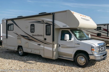 8-20-18 &lt;a href=&quot;http://www.mhsrv.com/winnebago-rvs/&quot;&gt;&lt;img src=&quot;http://www.mhsrv.com/images/sold-winnebago.jpg&quot; width=&quot;383&quot; height=&quot;141&quot; border=&quot;0&quot;&gt;&lt;/a&gt;  Used Winnebago RV for Sale- 2016 Winnebago Minnie Winnie 27Q with 1 slide and 25,637 miles. This RV is approximately 28 feet 5 inches in length and features a Ford 6.8L engine, Ford chassis, power windows and door locks, dual safety airbags, 4KW Onan generator, power patio awning, slide-out room topper, water heater, pass-thru storage, 5K lb. hitch, rear camera, booth converts to sleeper, night shades, microwave, 3 burner range with oven, shower with glass door, cab over loft, flat panel TV, ducted A/C and much more. For additional information and photos please visit Motor Home Specialist at www.MHSRV.com or call 800-335-6054.