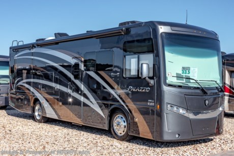 9/21/19 &lt;a href=&quot;http://www.mhsrv.com/thor-motor-coach/&quot;&gt;&lt;img src=&quot;http://www.mhsrv.com/images/sold-thor.jpg&quot; width=&quot;383&quot; height=&quot;141&quot; border=&quot;0&quot;&gt;&lt;/a&gt; MSRP $236,250. The New 2019 Thor Motor Coach Palazzo Diesel Pusher Model 33.5 Bunk House features a power drop down loft, 100-watt solar charging system, 300 HP Cummins diesel engine with 660 lbs. of torque and a Freightliner XC chassis. New features for 2019 include new front &amp; rear caps with lighted Thor emblem on the front hood, upgraded furniture throughout, Bluetooth soundbar &amp; large LED TX in the exterior entertainment center, induction cooktop, touchscreen multiplex control system with smartphone app, Winegard ConnecT 4G/Wi-Fi system, 360 Siphon Vent cap and metal adjustable shelving hardware throughout. The Palazzo also features a Carefree Latitude legless awning with Fixguard weather wrap, invisible front paint protection &amp; front electric drop-down overhead loft, 6,000 Onan diesel generator with AGS, solid surface counters, power driver&#39;s seat, inverter, residential refrigerator, solid surface countertops, (2) ducted roof A/C units, 3-camera monitoring system, one piece windshield, fiberglass storage compartments, fully automatic hydraulic leveling system, automatic entry step and much more. For more complete details on this unit and our entire inventory including brochures, window sticker, videos, photos, reviews &amp; testimonials as well as additional information about Motor Home Specialist and our manufacturers please visit us at MHSRV.com or call 800-335-6054. At Motor Home Specialist, we DO NOT charge any prep or orientation fees like you will find at other dealerships. All sale prices include a 200-point inspection, interior &amp; exterior wash, detail service and a fully automated high-pressure rain booth test and coach wash that is a standout service unlike that of any other in the industry. You will also receive a thorough coach orientation with an MHSRV technician, an RV Starter&#39;s kit, a night stay in our delivery park featuring landscaped and covered pads with full hook-ups and much more! Read Thousands upon Thousands of 5-Star Reviews at MHSRV.com and See What They Had to Say About Their Experience at Motor Home Specialist. WHY PAY MORE?... WHY SETTLE FOR LESS?