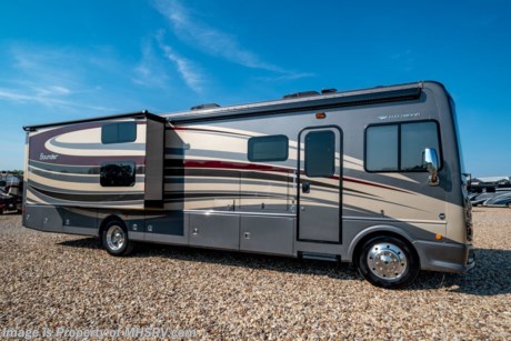 9-4-18 &lt;a href=&quot;http://www.mhsrv.com/fleetwood-rvs/&quot;&gt;&lt;img src=&quot;http://www.mhsrv.com/images/sold-fleetwood.jpg&quot; width=&quot;383&quot; height=&quot;141&quot; border=&quot;0&quot;&gt;&lt;/a&gt;  Used Fleetwood RV for Sale- 2017 Fleetwood Bounder 36H Bath &amp; &#189; Bunk Model with 3 slides and 20,457 miles. This RV is approximately 37 feet 7 inches in length and features a 362HP Ford engine, Ford chassis, hydraulic leveling system, aluminum wheels, 2 roof A/Cs, 7KW Onan generator with AGS, 3 camera monitoring system, electric &amp; gas water heater, power visor, GPS, pass-thru storage, clear front paint mask, LED running lights, water filtration system, solar, inverter, exterior entertainment center, dual pane windows, power roof vent, fireplace, black-out shades, solid surface kitchen countertop with sink covers, 3 burner range, convection microwave, residential refrigerator, glass door shower with seat, king size memory foam mattress, power cab over loft, 2 bunk monitors, 3 flat panel TVs and much more. For additional information and photos please visit Motor Home Specialist at www.MHSRV.com or call 800-335-6054.