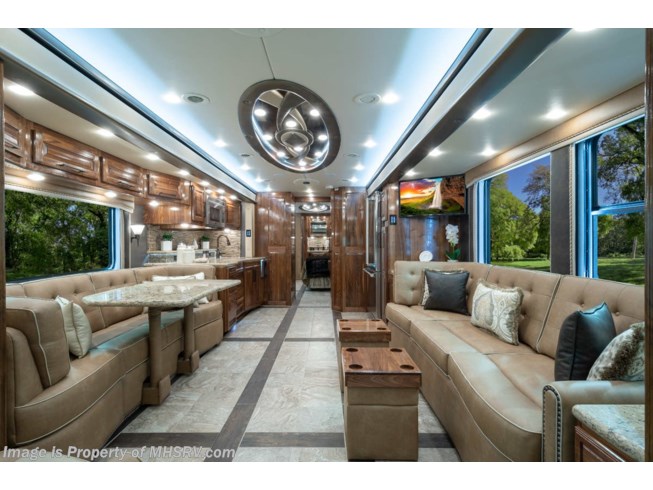 2019 Realm FS6 Luxury Villa Master Suite (LVMS) Bath & 1/2 by Foretravel from Motor Home Specialist in Alvarado, Texas