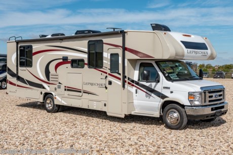 7/13/19 &lt;a href=&quot;http://www.mhsrv.com/coachmen-rv/&quot;&gt;&lt;img src=&quot;http://www.mhsrv.com/images/sold-coachmen.jpg&quot; width=&quot;383&quot; height=&quot;141&quot; border=&quot;0&quot;&gt;&lt;/a&gt;   MSRP $114,806. New 2019 Coachmen Leprechaun Model 319MB. This Luxury Class C RV measures approximately 32 feet 11 inches in length and is powered by a Ford Triton V-10 engine and E-450 Super Duty chassis. This beautiful RV includes the Leprechaun Premier package as well as the Comfort &amp; Convenience package which features Azdel Composite Sidewall Construction, High-Gloss Color Infused Fiberglass Sidewalls, Molded Fiberglass Front Wrap w/ LED Accent Lights, Tinted Windows, Stainless Steel Wheel Inserts, Metal Running Boards, Solar Panel Connection Port, Power Patio Awning, LED Patio Light Strip, LED Exterior Tail &amp; Running Lights, 7,500lb. (E450) or 5,000lb. (Chevy 4500) Towing Hitch w/ 7-Way Plug, LED Interior Lighting, AM/FM/CD Touch Screen Dash Radio &amp; Back Up Camera w/ Bluetooth, Recessed 3 Burner Cooktop w/Glass Cover &amp; Oven, 1-Piece Countertops, Roller Bearing Drawer Glides, Upgraded Vinyl Flooring, Raised Panel (Upper Doors only) Hardwood Cabinet Doors &amp; Drawers, Single Child Tether at Forward Facing Dinette (ex 21 QB), Glass Shower Door, Even-Cool A/C Ducting System, 80&quot; Long Bed, Night Shades, Bed Area 110V CPAP Ready &amp; 12V/USB Charging Station, 50 Gallon Fresh Water Tank, Water Works Panel w/ Black Tank Flush, Jack Wing TV Antenna, Onan 4.0KW Generator, Roto-Cast Exterior Warehouse Storage Compartment, Coach TV, Air Assist Rear Suspension, Bedroom TV Pre-Wire, Travel Easy Roadside Assistance, Pop-Up Power Tower, Ext Shower, Upgraded Faucets &amp; Shower Head, Rear Trunk Light, In-Dash Navigation, Convection Microwave, Upgraded Serta Mattress(319), Upgraded Foldable Mattress (N/A 319), 6 Gal Gas Electric Water Heater, Black Heated Ext Mirrors with Remote, Carmel Gelcoat Running Boards, 2 Tone Seat Covers, Cab Over &amp; Bedroom Power Vent w/ Cover, Dual Aux Coach Battery, Slide Out Awning Toppers and more. Additional options include driver &amp; passenger swivel seats, cockpit folding table, electric fireplace, sold surface countertops, exterior camp kitchen, side view cameras, 15K A/C with heat pump, exterior windshield cover, heated tank pads, spare tire, stabilizers, molded fiberglass front cap with LED light strip, and exterior entertainment center. For more complete details on this unit and our entire inventory including brochures, window sticker, videos, photos, reviews &amp; testimonials as well as additional information about Motor Home Specialist and our manufacturers please visit us at MHSRV.com or call 800-335-6054. At Motor Home Specialist, we DO NOT charge any prep or orientation fees like you will find at other dealerships. All sale prices include a 200-point inspection, interior &amp; exterior wash, detail service and a fully automated high-pressure rain booth test and coach wash that is a standout service unlike that of any other in the industry. You will also receive a thorough coach orientation with an MHSRV technician, an RV Starter&#39;s kit, a night stay in our delivery park featuring landscaped and covered pads with full hook-ups and much more! Read Thousands upon Thousands of 5-Star Reviews at MHSRV.com and See What They Had to Say About Their Experience at Motor Home Specialist. WHY PAY MORE?... WHY SETTLE FOR LESS?