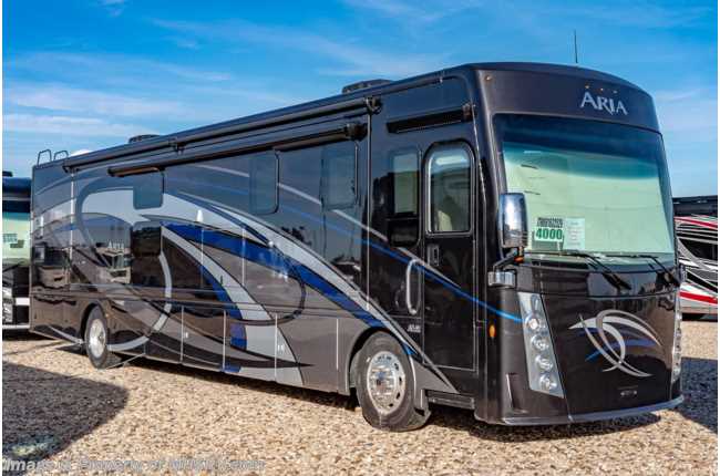 2019 Thor Motor Coach Aria 4000 Two Full Baths Diesel RV for Sale W/Bunks Bed