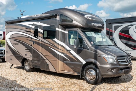 6-3-19 &lt;a href=&quot;http://www.mhsrv.com/thor-motor-coach/&quot;&gt;&lt;img src=&quot;http://www.mhsrv.com/images/sold-thor.jpg&quot; width=&quot;383&quot; height=&quot;141&quot; border=&quot;0&quot;&gt;&lt;/a&gt;     MSRP $156,325. New 2019 Thor Motor Coach Synergy Sprinter Diesel Model 24SK measures approximately 25 feet 10 inches in length &amp; features 2 slide-out rooms and a cab-over loft. New features for 2019 include a soundbar with the exterior TV, Sirius/XM antenna &amp; Tuner, bedroom charging station, quick drain line for fresh water tank, 360 siphon vent cap for tank odor prevention, solar panel charging control, new slide-out fascia, new cabinet door style, new cabinet door hardware and much more. This amazing RV also features the optional Summit Package which includes the full body paint package with gel coated sidewalls, invisible front paint protection, 8&quot; touchscreen dash radio with bluetooth &amp; navigation, JBL sound system with subwoofer, Mobileye Lane Assist, side view cameras, Winegard Connect WiFi extender, 100 watt solar charging system and a windshield privacy roller shade. Additional optional equipment includes attic fan in bedroom, A/C with heat pump, 3.2KW Onan diesel generator, holding tanks with heat pads, secondary auxiliary battery and electric stabilizing system. The new Synergy Sprinter features a bedroom TV, leather steering wheel with audio buttons, armless awning with light bar, Firefly Integrations Multiplex wiring control system, lighted battery disconnect switch, induction cooktop, exterior TV, hitch, side-hinged slam compartment doors, exterior shower, back up monitor, deluxe heated remote exterior mirrors, swivel captain&#39;s chairs, keyless entry system, roller shades, full extension metal ball-bearing drawer guides, convection microwave, solid surface kitchen counter top &amp; much more. For more complete details on this unit and our entire inventory including brochures, window sticker, videos, photos, reviews &amp; testimonials as well as additional information about Motor Home Specialist and our manufacturers please visit us at MHSRV.com or call 800-335-6054. At Motor Home Specialist, we DO NOT charge any prep or orientation fees like you will find at other dealerships. All sale prices include a 200-point inspection, interior &amp; exterior wash, detail service and a fully automated high-pressure rain booth test and coach wash that is a standout service unlike that of any other in the industry. You will also receive a thorough coach orientation with an MHSRV technician, an RV Starter&#39;s kit, a night stay in our delivery park featuring landscaped and covered pads with full hook-ups and much more! Read Thousands upon Thousands of 5-Star Reviews at MHSRV.com and See What They Had to Say About Their Experience at Motor Home Specialist. WHY PAY MORE?... WHY SETTLE FOR LESS?