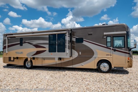 12-10-18 &lt;a href=&quot;http://www.mhsrv.com/winnebago-rvs/&quot;&gt;&lt;img src=&quot;http://www.mhsrv.com/images/sold-winnebago.jpg&quot; width=&quot;383&quot; height=&quot;141&quot; border=&quot;0&quot;&gt;&lt;/a&gt;  Used Winnebago RV for Sale- 2007 Winnebago Tour 40TD with 2 slides and 8,771 miles. This RV is approximately 39 feet 10 inches in length and features a 400HP Cummins diesel engine, Freightliner chassis, automatic hydraulic leveling system, aluminum wheels, ducted A/C with heat pump, 8KW Onan diesel generator, tilt/telescoping smart wheel, power visor, keyless entry, power door locks, electric &amp; gas water heater, power patio and door awnings, window awnings, docking lights, black tank rinsing system, water filtration system, exterior shower, exterior entertainment center, clear front paint mask, fiberglass roof with ladder, solar, inverter, tile floors, central vacuum, fireplace, power vent, ceiling fan, day/night shades, sink covers, pull out kitchen counter, convection microwave, 3 burner range, glass shower door with seat, sleep number bed, 3 flat panel TVs and much more. For additional information and photos please visit Motor Home Specialist at www.MHSRV.com or call 800-335-6054.