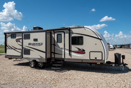 10/1/18 &lt;a href=&quot;http://www.mhsrv.com/travel-trailers/&quot;&gt;&lt;img src=&quot;http://www.mhsrv.com/images/sold-traveltrailer.jpg&quot; width=&quot;383&quot; height=&quot;141&quot; border=&quot;0&quot;&gt;&lt;/a&gt; Used Heartland RV for Sale- 2017 Cruiser Radiance 28BHIK Bunk Model with 2 slides. This RV is approximately 31 feet 4 inches in length and features stabilizers, ducted A/C, aluminum wheels, electric &amp; gas water heater, power patio awning, pass-thru storage, LED running lights, black tank rinsing system, water filtration system, booth converts to sleeper, day/night shades, microwave, 3 burner range with oven, flat panel TV and much more. For additional information and photos please visit Motor Home Specialist at www.MHSRV.com or call 800-335-6054.