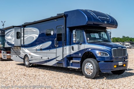 7/13/19 &lt;a href=&quot;http://www.mhsrv.com/other-rvs-for-sale/dynamax-rv/&quot;&gt;&lt;img src=&quot;http://www.mhsrv.com/images/sold-dynamax.jpg&quot; width=&quot;383&quot; height=&quot;141&quot; border=&quot;0&quot;&gt;&lt;/a&gt;   
MSRP $282,463. The All New 2020 Dynamax Force 34KD HD Super C is approximately 36 feet 8 inch in length with 2 slides, bunk beds, a Cummins ISL 8.9 liter (350HP &amp; 1,000 ft.-lbs. of torque) engine coupled with the incredible Allison 3200 TRV transmission. Optional features include solar panels, driver and passenger swivel seats, and a stackable washer/dryer. The 2020 Dynamax Force also features an incredible list of standard equipment including a 7&quot; Kenwood dash infotainment center, Truma Aqua-Go comfort water heater, inverter, 8 KW Onan generator, king size bed, cab over loft, bedroom TV, heated tanks, raised panel cabinet doors with hidden hinges, solid surface kitchen countertop, full extension ball bearing drawer guides, fantastic fans, backsplash, LED flush mounted lighting, 7 foot ceilings, keyless entry touchpad lock, automatic leveling system, residential refrigerator with icemaker, 3 burner cooktop, convection microwave, (2) 15,000 BTU roof air conditioners, shower skylight, water filter system, exterior shower and much more.  For more complete details on this unit and our entire inventory including brochures, window sticker, videos, photos, reviews &amp; testimonials as well as additional information about Motor Home Specialist and our manufacturers please visit us at MHSRV.com or call 800-335-6054. At Motor Home Specialist, we DO NOT charge any prep or orientation fees like you will find at other dealerships. All sale prices include a 200-point inspection, interior &amp; exterior wash, detail service and a fully automated high-pressure rain booth test and coach wash that is a standout service unlike that of any other in the industry. You will also receive a thorough coach orientation with an MHSRV technician, an RV Starter&#39;s kit, a night stay in our delivery park featuring landscaped and covered pads with full hook-ups and much more! Read Thousands upon Thousands of 5-Star Reviews at MHSRV.com and See What They Had to Say About Their Experience at Motor Home Specialist. WHY PAY MORE?... WHY SETTLE FOR LESS?