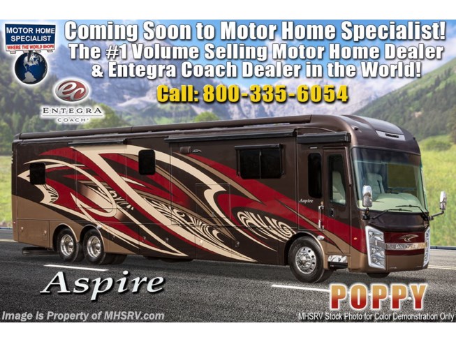 New 2019 Entegra Coach Aspire 44R Bath & 1/2 RV W/ Bunk, Solar, 450HP available in Alvarado, Texas
