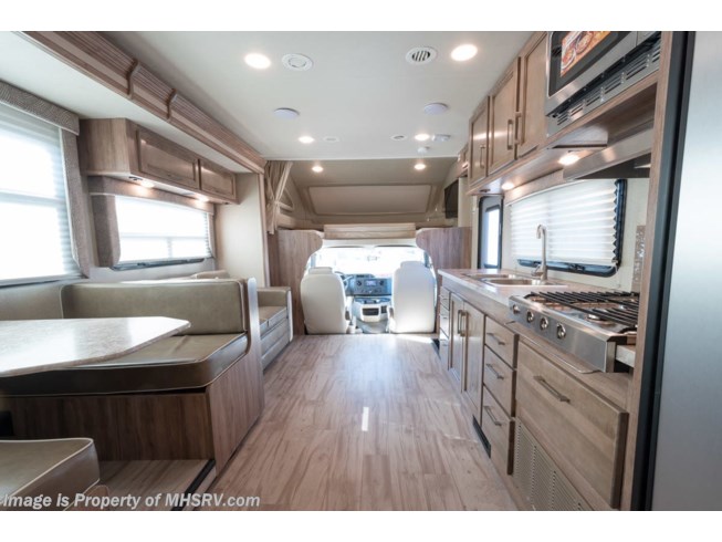 2019 Entegra Coach Odyssey 29V W/ Ext TV Auto Jacks, Fiberglass Roof - New Class C For Sale by Motor Home Specialist in Alvarado, Texas