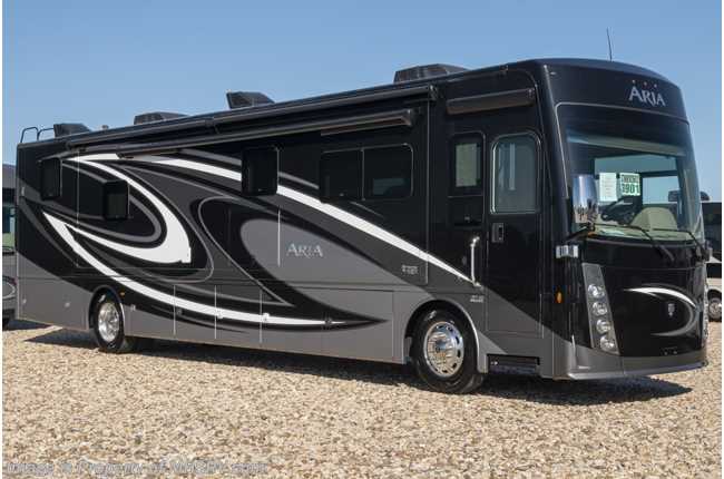 2020 Thor Motor Coach Aria 3901 Luxury Bath &amp; 1/2 Diesel RV W/ Theater Seats, King, 360HP