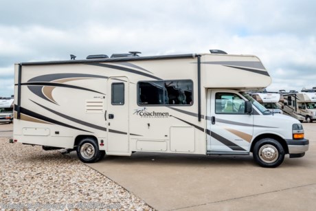 10-22-18 &lt;a href=&quot;http://www.mhsrv.com/coachmen-rv/&quot;&gt;&lt;img src=&quot;http://www.mhsrv.com/images/sold-coachmen.jpg&quot; width=&quot;383&quot; height=&quot;141&quot; border=&quot;0&quot;&gt;&lt;/a&gt;  **Consignment** Used Coachmen RV for Sale- 2018 Coachmen Freelander 26RS with 1 slide and 10,609 miles. This RV is approximately 28 feet in length and features a Chevrolet 6.0L Vortec engine, Chevrolet 4500 chassis, rear camera, ducted A/C, 5K lb. hitch, 4KW Onan generator, power windows and door locks, water heater, power patio awning, pass-thru storage, LED running lights, black tank rinsing system, exterior entertainment center, booth converts to sleeper, night shades, microwave, 3 burner range with oven, glass door shower, cab over loft, 3 flat panel TVs and much more. For additional information and photos please visit Motor Home Specialist at www.MHSRV.com or call 800-335-6054.