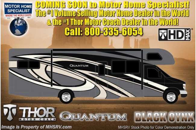 2020 Thor Motor Coach Quantum LF31 Bunk RV W/Platinum &amp; Diamond Pkg, 2 A/C, FBP