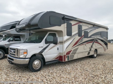 7-25-20 &lt;a href=&quot;http://www.mhsrv.com/thor-motor-coach/&quot;&gt;&lt;img src=&quot;http://www.mhsrv.com/images/sold-thor.jpg&quot; width=&quot;383&quot; height=&quot;141&quot; border=&quot;0&quot;&gt;&lt;/a&gt;   MSRP $135,588.  New 2020 Thor Motor Coach Quantum Class C RV Model WS31 is approximately 32 feet 2 inches in length with a driver’s side full-wall slide, Ford E-450 chassis and a Ford Triton V-10 engine. New features included in the 2020 Quantum Class C include new window treatments, new fiberglass front cap with skylight &amp; power shade, Winegard ConnecT 2.0 WiFi/4G/TV antenna, counter colors, HDMI video distribution box, new furniture covering &amp; flooring colors, a pocket door to close off the bedroom for the KW29 and much more.  Options include the Premier &amp; Diamond packages which features roller shades, solid surface kitchen countertop, exterior shower, backup camera with monitor, upgraded wheel liners, black frameless windows, convection stainless steel microwave, residential refrigerator, 1,800 watt house inverter, automatic generator start and the Rapid Camp remote system. Additional options include the beautiful partial paint exterior, theater seats, single child safety tether, attic fan, (2) 11,000 BTU A/Cs, cab over safety net, power driver&#39;s seat and cockpit carpet mat. The Quantum Class C RV has an incredible list of standard features including beautiful hardwood cabinets, a cabover loft with skylight (N/A with cabover entertainment center), dash applique, power windows and locks, power patio awning with integrated LED lighting, roof ladder, in-dash media center, Onan generator, cab A/C, battery disconnect switch and much more. For more complete details on this unit and our entire inventory including brochures, window sticker, videos, photos, reviews &amp; testimonials as well as additional information about Motor Home Specialist and our manufacturers please visit us at MHSRV.com or call 800-335-6054. At Motor Home Specialist, we DO NOT charge any prep or orientation fees like you will find at other dealerships. All sale prices include a 200-point inspection, interior &amp; exterior wash, detail service and a fully automated high-pressure rain booth test and coach wash that is a standout service unlike that of any other in the industry. You will also receive a thorough coach orientation with an MHSRV technician, an RV Starter&#39;s kit, a night stay in our delivery park featuring landscaped and covered pads with full hook-ups and much more! Read Thousands upon Thousands of 5-Star Reviews at MHSRV.com and See What They Had to Say About Their Experience at Motor Home Specialist. WHY PAY MORE?... WHY SETTLE FOR LESS?