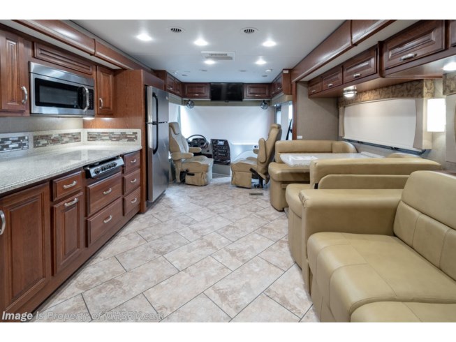 2017 Forest River Berkshire 38A Bunk Model W/ Bath & 1/2, Ext TV, W/D - Used Diesel Pusher For Sale by Motor Home Specialist in Alvarado, Texas