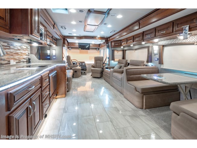 2019 Forest River Berkshire XLT 43C Bath & 1/2  W/Theater Seats, Tile Shower & W/D - New Diesel Pusher For Sale by Motor Home Specialist in Alvarado, Texas