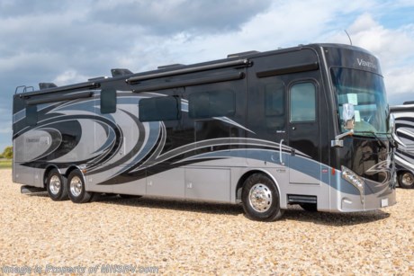 1-19-19 &lt;a href=&quot;http://www.mhsrv.com/thor-motor-coach/&quot;&gt;&lt;img src=&quot;http://www.mhsrv.com/images/sold-thor.jpg&quot; width=&quot;383&quot; height=&quot;141&quot; border=&quot;0&quot;&gt;&lt;/a&gt;  **Consignment** Used Thor Motor Coach RV for Sale- 2017 Thor Motor Coach Venetian T42 Bath &amp; &#189; with 3 slides and 7,894 miles. This RV is approximately 42 feet 6 inches in length and features a 400HP Cummins diesel engine, Freightliner chassis, automatic hydraulic leveling system, 3 camera monitoring system, aluminum wheels, 3 ducted A/Cs with heat pumps, 10KW Onan diesel generator, tilt/telescoping smart wheel, engine brake, electric &amp; gas water heater, power patio and door awnings, window awnings, slide-out cargo tray, pass-thru storage with side swing baggage doors, middle LED running lights, docking lights, black tank rinsing system, water filtration system, exterior shower, exterior entertainment center, clear front paint mask, inverter, tile floors, multiplex lighting, central vacuum, dual pane windows, fireplace, power roof vent, ceiling fan, solar/black-out shades, solid surface kitchen counter top with sink covers, convection microwave, 2 burner electric flat top range, residential refrigerator, glass door shower with seat, stack washer/dryer, king size mattress, power drop-down loft, theater seats, 4 flat panel TVs and much more. For additional information and photos please visit Motor Home Specialist at www.MHSRV.com or call 800-335-6054.