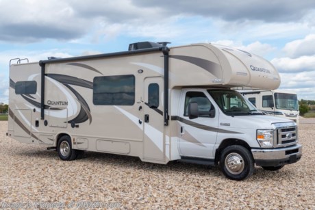 5-1-19 &lt;a href=&quot;http://www.mhsrv.com/thor-motor-coach/&quot;&gt;&lt;img src=&quot;http://www.mhsrv.com/images/sold-thor.jpg&quot; width=&quot;383&quot; height=&quot;141&quot; border=&quot;0&quot;&gt;&lt;/a&gt;  **Consignment** Used Thor Motor Coach RV for Sale- 2017 Thor Motor Coach Quantum PD31 with 1 slide and 6,435 miles. This RV is approximately 31 feet 2 inches in length and features a Ford 6.8L engine, Ford chassis, automatic leveling system, 3 camera monitoring system, ducted A/Cs, aluminum wheels, 8K lb. hitch, 4KW Onan gas generator, power windows and door locks, electric &amp; gas water heater, power patio awning, side swing baggage doors, black tank rinsing system, exterior shower, exterior entertainment center, inverter, booth converts to sleeper, black-out shades, solid surface kitchen counter with sink covers, microwave, 3 burner range with oven, glass door shower, 3 flat panel TVs, cab over loft and much more. For additional information and photos please visit Motor Home Specialist at www.MHSRV.com or call 800-335-6054.