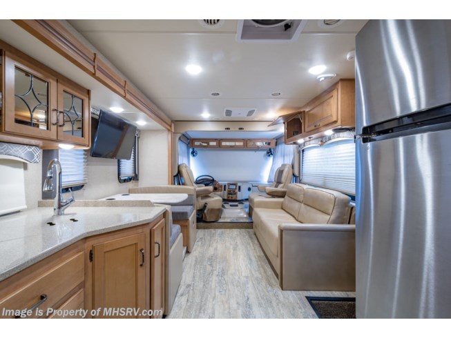 2017 Thor Motor Coach Hurricane 34J Bunk Model RV for Sale W/ King, 3 TVs, OH Loft - Used Class A For Sale by Motor Home Specialist in Alvarado, Texas
