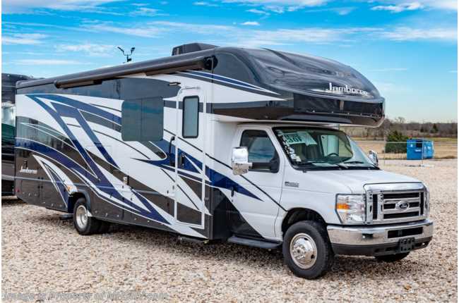 Jamboree Rv 2019 Fleetwood Jamboree 30F Class C RV for Sale W/ King & Ext TV