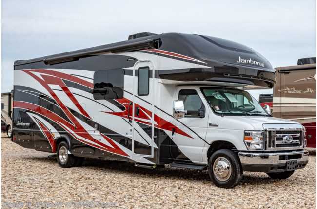 Jamboree Rv 2019 Fleetwood Jamboree 30F Class C RV for Sale at MHSRV W/King & Ext TV