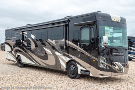 9/21/19 &lt;a href=&quot;http://www.mhsrv.com/coachmen-rv/&quot;&gt;&lt;img src=&quot;http://www.mhsrv.com/images/sold-coachmen.jpg&quot; width=&quot;383&quot; height=&quot;141&quot; border=&quot;0&quot;&gt;&lt;/a&gt; MSRP $315,027. 50th Anniversary Edition! 2019 Coachmen Sportscoach 407FW Bath &amp; 1/2 Bunk Model measures approximately 41 feet 1 inch in length and features a large living area TV, fireplace, king size bed and bunk beds. The 50th Anniversary package Black Label package includes black chrome headlight bezels, black chrome bus mirrors, black chrome rims, black chrome rocker panels, an LED ground effect lighting package and the &quot;Eventide&quot; exterior paint package with double clear-coat providing an amazing high polish finish. You will also find a cedar lined closet and receive two 50th Anniversary commemorative jackets and a black chrome personalized nameplate for your coach at time of sale. Additional options include upgraded A/Cs with heat pumps, dual pane windows, Diamond Shield paint protection, slide-out storage tray, stack washer/dryer, drop down loft, satellite and Travel Easy Roadside Assistance program. This amazing diesel RV also boasts a list of impressive standard features that include tile floor throughout, raised panel hardwood cabinet doors throughout, 6-way power driver&#39;s seat, solid surface countertops throughout, My RV multiplex control center, 8KW diesel generator with auto-generator start, king bed with Serta mattress, exterior entertainment center and much more. For more complete details on this unit and our entire inventory including brochures, window sticker, videos, photos, reviews &amp; testimonials as well as additional information about Motor Home Specialist and our manufacturers please visit us at MHSRV.com or call 800-335-6054. At Motor Home Specialist, we DO NOT charge any prep or orientation fees like you will find at other dealerships. All sale prices include a 200-point inspection, interior &amp; exterior wash, detail service and a fully automated high-pressure rain booth test and coach wash that is a standout service unlike that of any other in the industry. You will also receive a thorough coach orientation with an MHSRV technician, an RV Starter&#39;s kit, a night stay in our delivery park featuring landscaped and covered pads with full hook-ups and much more! Read Thousands upon Thousands of 5-Star Reviews at MHSRV.com and See What They Had to Say About Their Experience at Motor Home Specialist. WHY PAY MORE?... WHY SETTLE FOR LESS?
