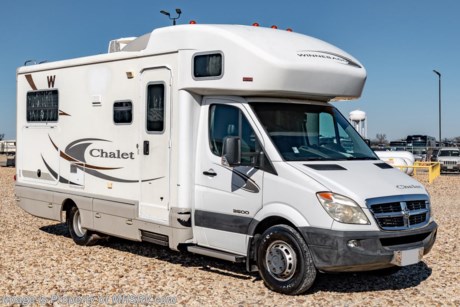 7/13/19 &lt;a href=&quot;http://www.mhsrv.com/winnebago-rvs/&quot;&gt;&lt;img src=&quot;http://www.mhsrv.com/images/sold-winnebago.jpg&quot; width=&quot;383&quot; height=&quot;141&quot; border=&quot;0&quot;&gt;&lt;/a&gt;  **Consignment** Used Winnebago RV for Sale- 2009 Winnebago Chalet 24J with 1 slide and 66,560 miles. This RV is approximately 24 feet 4 inches in length and features a Mercedes Benz diesel engine, Sprinter chassis, 5K lb. hitch, rear camera, ducted A/C, 3.6KW Onan LP generator, power windows, electric &amp; gas water heater, booth converts to sleeper, day/night shades, sink covers, convection microwave, 3 burner range, flat panel TV, cab over loft and much more. For additional information and photos please visit Motor Home Specialist at www.MHSRV.com or call 800-335-6054.