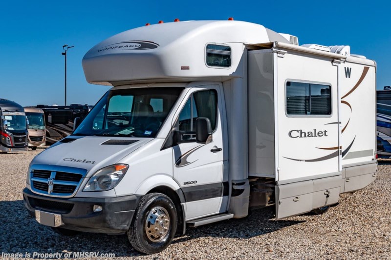 2009 Sprinter Select Rv 2009 Winnebago Chalet 24J Sprinter Diesel Class C Consignment RV