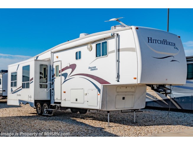 Used 2009 Nu-Wa Hitchhiker Discover America 355CK 5th Wheel RV for Sale W/ Gen available in Alvarado, Texas