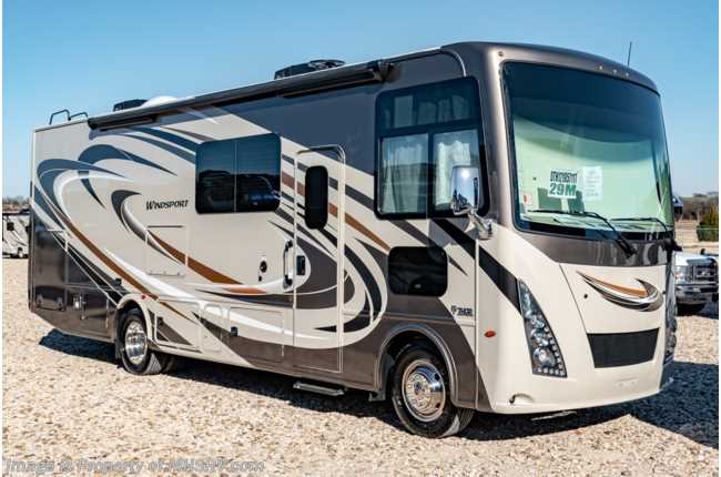 2019 Thor Motor Coach Windsport 29M Class A RV for Sale W/ King, 2 A/C, Dual Pane