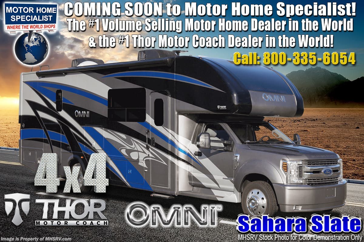 2020 Thor Motor Coach Omni Sv34 4x4 Diesel Super C Rv W Moblie Eye Motor  Coach Exterior Damage Diagram