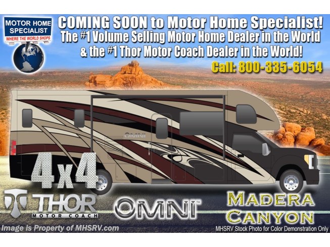 New 2020 Thor Motor Coach Omni SV34 available in Alvarado, Texas