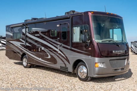 2-26-19 &lt;a href=&quot;http://www.mhsrv.com/winnebago-rvs/&quot;&gt;&lt;img src=&quot;http://www.mhsrv.com/images/sold-winnebago.jpg&quot; width=&quot;383&quot; height=&quot;141&quot; border=&quot;0&quot;&gt;&lt;/a&gt;  Used Winnebago RV for Sale- 2014 Winnebago Vista 35F Bath &amp; &#189; with 2 slides and 17,239 miles. This RV is approximately 35 feet 3 inches in length and features a Ford V10 engine, Ford chassis, brand new tires, automatic hydraulic leveling system, aluminum wheels, 2 ducted A/Cs, 5.5KW Onan gas generator, electric &amp; gas water heater, power patio awning, side swing baggage doors, black tank rinsing system, water filtration system, exterior shower, fiberglass roof with ladder, inverter, booth converts to sleeper, dual pane windows, fireplace, day/night shades, sink covers, microwave, 3 burner range with oven, glass door shower, 2 flat panel TVs and much more. For additional information and photos please visit Motor Home Specialist at www.MHSRV.com or call 800-335-6054.