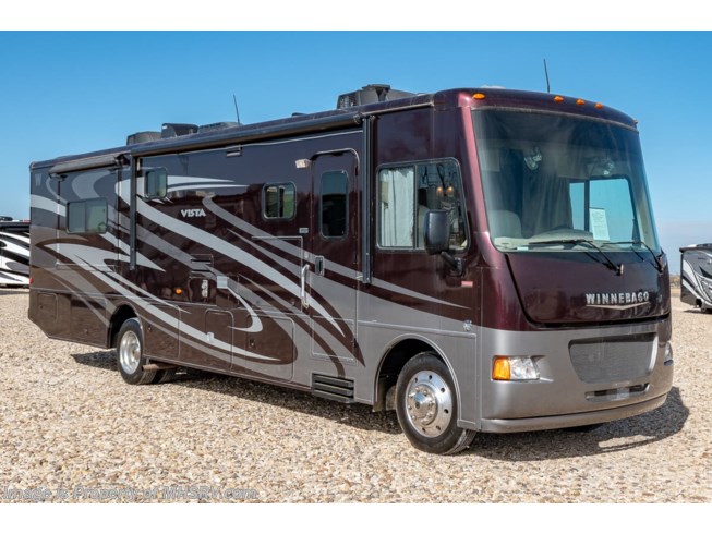 Used 2014 Winnebago Vista 35F Bath & 1/2 Class A Gas RV for Sale @ MHSRV available in Alvarado, Texas