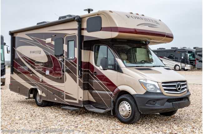 2018 Forest River Forester 2401W MBS Sprinter Diesel RV for Sale