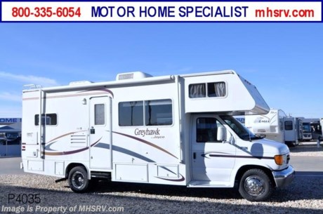&lt;a href=&quot;http://www.mhsrv.com/other-rvs-for-sale/jayco-rv/&quot;&gt;&lt;img src=&quot;http://www.mhsrv.com/images/sold-jayco.jpg&quot; width=&quot;383&quot; height=&quot;141&quot; border=&quot;0&quot; /&gt;&lt;/a&gt; 
SOLD 2003 Jayco Greyhawk to Kentucky on 3/26/11.