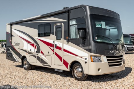 11/14/19 &lt;a href=&quot;http://www.mhsrv.com/coachmen-rv/&quot;&gt;&lt;img src=&quot;http://www.mhsrv.com/images/sold-coachmen.jpg&quot; width=&quot;383&quot; height=&quot;141&quot; border=&quot;0&quot;&gt;&lt;/a&gt;   MSRP $147,389. New 2020 Coachmen Mirada Model 29FW. This RV measures approximately 30 feet 7 inches in length and features a full-wall slide, king bed, hardwood cabinet doors and solid surface kitchen counter top. This coach includes the convenience package option featuring WiFi ranger, solar prep, stainless steel appliances, exterior speakers, speakers in bedroom and a bedroom radio. Additional options include the beautiful partial paint exterior, power drop down bunk, driver power seat, (2) 15,000 BTU A/Cs with heat pumps, exterior entertainment center, theater seats and Travel Easy Roadside Assistance. A few standard features that help to set the Mirada apart include solar privacy shades throughout, power windshield shade, flush mounted 3 burner range with oven, tile backsplash, glass door shower, Onan generator, automatic transfer switch for easy set-up, pass-thru storage, 3 camera monitoring system, automatic leveling jacks and much more. For more complete details on this unit and our entire inventory including brochures, window sticker, videos, photos, reviews &amp; testimonials as well as additional information about Motor Home Specialist and our manufacturers please visit us at MHSRV.com or call 800-335-6054. At Motor Home Specialist, we DO NOT charge any prep or orientation fees like you will find at other dealerships. All sale prices include a 200-point inspection, interior &amp; exterior wash, detail service and a fully automated high-pressure rain booth test and coach wash that is a standout service unlike that of any other in the industry. You will also receive a thorough coach orientation with an MHSRV technician, an RV Starter&#39;s kit, a night stay in our delivery park featuring landscaped and covered pads with full hook-ups and much more! Read Thousands upon Thousands of 5-Star Reviews at MHSRV.com and See What They Had to Say About Their Experience at Motor Home Specialist. WHY PAY MORE?... WHY SETTLE FOR LESS?