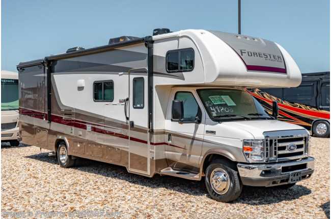 2020 Forest River Forester 3011DS W/Theater Seats, Jacks, Ext TV, 15K A/C