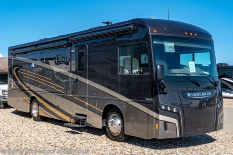 5-1-19 &lt;a href=&quot;http://www.mhsrv.com/winnebago-rvs/&quot;&gt;&lt;img src=&quot;http://www.mhsrv.com/images/sold-winnebago.jpg&quot; width=&quot;383&quot; height=&quot;141&quot; border=&quot;0&quot;&gt;&lt;/a&gt;  Used Winnebago RV for Sale- 2018 Winnebago Forza 34T with 2 slides and 12,677 miles. This RV is approximately 35 feet 7 inches in length and features a 340HP Cummins diesel engine, Freightliner chassis, hydraulic leveling system, aluminum wheels, 3 camera monitoring system, 2 A/Cs, heat pump, Onan diesel generator with AGS, tilt/telescoping smart wheel, exhaust brake, power visor, GPS, water heater, power patio awning, pass-thru storage with side swing baggage doors, LED running lights, black tank rinsing system, water filtration system, exterior shower, exterior entertainment center, clear front paint mask, fiberglass roof, inverter, booth converts to sleeper, dual pane windows, fireplace, day/night shades, solid surface kitchen counter with sink covers, convection microwave, 3 burner range, residential refrigerator, glass door shower with seat, stack washer/dryer, power drop-down loft, 3 flat panel TVs and much more. For additional information and photos please visit Motor Home Specialist at www.MHSRV.com or call 800-335-6054.