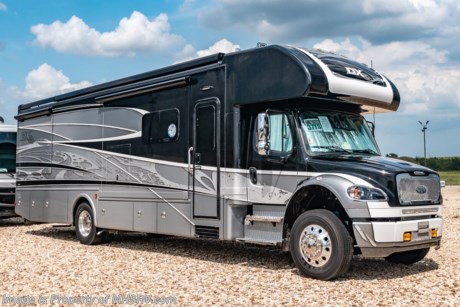 &lt;a href=&quot;http://www.mhsrv.com/other-rvs-for-sale/dynamax-rv/&quot;&gt;&lt;img src=&quot;http://www.mhsrv.com/images/sold-dynamax.jpg&quot; width=&quot;383&quot; height=&quot;141&quot; border=&quot;0&quot;&gt;&lt;/a&gt; MSRP $344,314. 2020 DynaMax DX3 model 37TS with 3 slides. Perhaps the most luxurious yet affordable Super C motor home on the market! Features include the exclusive D-Max design which maximizes structural integrity &amp; stability, Bilstein oversized shock absorbers, diesel Aqua Hot system, Kenwood dash infotainment system, brake controller, newly designed aerodynamic fiberglass front &amp; rear caps, vacuum-Laminated 2&quot; insulated floor, rear LED docking lights, brake controller, one-piece fiberglass roof, Roto-Formed ribbed storage compartments, side-hinged aluminum compartment doors with paddle latches, integrated Carefree Mirage roof-mounted awnings with LED lighting, heavy duty electric triple series 25 entry step, clear vision frameless windows, Sani-Con emptying system with macerating pump, decorative crown molding, MCD day/night shades, solid surface countertops, dual A/Cs with heat pumps, 8KW Onan diesel generator, 3,000 watt inverter with low voltage automatic start and 2 upgraded 4D AGM house batteries. This Model is powered by the 8.9L Cummins 350HP diesel engine with 1,000 lbs. of torque &amp; massive 33,000 lb. Freightliner M-2 chassis with 20,000 lb. hitch and 4 point fully automatic hydraulic leveling jacks. This RV also features the Chrome Appearance Package that includes chrome C9 grill, Hadley air horns, rear rock guard and baggage door handles. Additional options include the beautiful full body exterior 4-Color package, solar panels, cab-over bed, rear rock guard, tire pressure monitoring system, washer/dryer, the all electric package, dual reclining theater seats IPO sofa, entertainment center with 50&quot; TV and fireplace IPO loveseat and cabover TV, Winegard Trav&#39;ler stationary triple LNB satellite dish IPO In-Motion, JBL premium cab sound system, Mobileye Collision Avoidance System and an In-Dash Garmin RV navigation system. The DX3 also features an exterior entertainment center, Jacobs C-Brake with low/off/high dash switch, Allison transmission, air brakes with 4 wheel ABS, twin aluminum fuel tanks, electric power windows, remote keyless pad at entry door, In-Motion satellite, flush mounted LED ceiling lights, convection microwave, residential refrigerator, touch screen premium AM/FM/CD/DVD radio, color back-up camera and two color side view cameras.  For more complete details on this unit and our entire inventory including brochures, window sticker, videos, photos, reviews &amp; testimonials as well as additional information about Motor Home Specialist and our manufacturers please visit us at MHSRV.com or call 800-335-6054. At Motor Home Specialist, we DO NOT charge any prep or orientation fees like you will find at other dealerships. All sale prices include a 200-point inspection, interior &amp; exterior wash, detail service and a fully automated high-pressure rain booth test and coach wash that is a standout service unlike that of any other in the industry. You will also receive a thorough coach orientation with an MHSRV technician, an RV Starter&#39;s kit, a night stay in our delivery park featuring landscaped and covered pads with full hook-ups and much more! Read Thousands upon Thousands of 5-Star Reviews at MHSRV.com and See What They Had to Say About Their Experience at Motor Home Specialist. WHY PAY MORE?... WHY SETTLE FOR LESS?