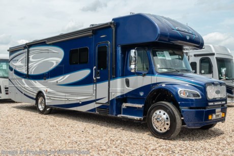 /sold 8/6/20 MSRP $302,325. The All New 2020 Dynamax Force 37TS HD Super C is approximately 39 feet 2 inch in length with 3 slides, a Cummins ISL 8.9 liter (350HP &amp; 1,000 ft.-lbs. of torque) engine coupled with the incredible Allison 3200 TRV transmission. A few other exciting upgrades on the Force HD include upgraded window treatments, DVD players on the bunk model, brake controller, (2) 4D batteries and color-coordinated solid surface countertops in the kitchen, bath &amp; even the bedroom nightstands. This RV features the Chrome Appearance Package which includes chrome C9 grill, Hadley air horns, rear rock guard, and baggage door handles. Additional options include solar panels, tire pressure monitoring system, cab over TV, washer/dryer, driver &amp; passenger swivel seats, dual reclining theater seats IPO sofa, entertainment center with 50&quot; LED TV &amp; fireplace IPO loveseat &amp; cabover TV, Winegard Trav&#39;ler Stationary Triple LNB Satellite IPO In-Motion, JBL premium cab sound system, Mobileye Collision Avoidance System and an In-Dash Garmin RV navigation system. The 2020 Dynamax Force also features an incredible list of standard equipment including a Truma Aqua-Go comfort water heater, inverter, 8 KW Onan generator, king size bed, cab over loft, bedroom TV, heated tanks, raised panel cabinet doors with hidden hinges, solid surface kitchen countertop, full extension ball bearing drawer guides, fantastic fans, backsplash, LED flush mounted lighting, 7 foot ceilings, keyless entry touchpad lock, automatic leveling system, residential refrigerator with icemaker, 3 burner cooktop, convection microwave, (2) 15,000 BTU roof air conditioners, shower skylight, water filter system, exterior shower and much more.  For more complete details on this unit and our entire inventory including brochures, window sticker, videos, photos, reviews &amp; testimonials as well as additional information about Motor Home Specialist and our manufacturers please visit us at MHSRV.com or call 800-335-6054. At Motor Home Specialist, we DO NOT charge any prep or orientation fees like you will find at other dealerships. All sale prices include a 200-point inspection, interior &amp; exterior wash, detail service and a fully automated high-pressure rain booth test and coach wash that is a standout service unlike that of any other in the industry. You will also receive a thorough coach orientation with an MHSRV technician, an RV Starter&#39;s kit, a night stay in our delivery park featuring landscaped and covered pads with full hook-ups and much more! Read Thousands upon Thousands of 5-Star Reviews at MHSRV.com and See What They Had to Say About Their Experience at Motor Home Specialist. WHY PAY MORE?... WHY SETTLE FOR LESS?