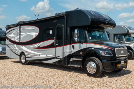 11/14/19 &lt;a href=&quot;http://www.mhsrv.com/other-rvs-for-sale/dynamax-rv/&quot;&gt;&lt;img src=&quot;http://www.mhsrv.com/images/sold-dynamax.jpg&quot; width=&quot;383&quot; height=&quot;141&quot; border=&quot;0&quot;&gt;&lt;/a&gt;   
MSRP $294,118. The All New 2020 Dynamax Force 34KD HD Super C is approximately 36 feet 8 inch in length with 2 slides, bunk beds, a Cummins ISL 8.9 liter (350HP &amp; 1,000 ft.-lbs. of torque) engine coupled with the incredible Allison 3200 TRV transmission. This RV boasts the optional Chrome Appearance Package which includes chrome C9 grill, Hadley air horns, rear rock guard, and baggage door handles. Additional optional features include solar panels, tire pressure monitoring system, rear rock guard, washer/dryer, driver and passenger swivel seats, dual reclining theater seats IPO sofa, Winegard Trav&#39;ler stationary triple LNB satellite dish IPO in-motion, JBL premium cab sound system, Mobil Eye collision avoidance system, and in-dash Garmin RV navigation system. The 2020 Dynamax Force also features an incredible list of standard equipment including a 7&quot; Kenwood dash infotainment center, Truma Aqua-Go comfort water heater, inverter, 8 KW Onan generator, king size bed, cab over loft, bedroom TV, heated tanks, raised panel cabinet doors with hidden hinges, solid surface kitchen countertop, full extension ball bearing drawer guides, fantastic fans, backsplash, LED flush mounted lighting, 7 foot ceilings, keyless entry touchpad lock, automatic leveling system, residential refrigerator with icemaker, 3 burner cooktop, convection microwave, (2) 15,000 BTU roof air conditioners, shower skylight, water filter system, exterior shower and much more.  For more complete details on this unit and our entire inventory including brochures, window sticker, videos, photos, reviews &amp; testimonials as well as additional information about Motor Home Specialist and our manufacturers please visit us at MHSRV.com or call 800-335-6054. At Motor Home Specialist, we DO NOT charge any prep or orientation fees like you will find at other dealerships. All sale prices include a 200-point inspection, interior &amp; exterior wash, detail service and a fully automated high-pressure rain booth test and coach wash that is a standout service unlike that of any other in the industry. You will also receive a thorough coach orientation with an MHSRV technician, an RV Starter&#39;s kit, a night stay in our delivery park featuring landscaped and covered pads with full hook-ups and much more! Read Thousands upon Thousands of 5-Star Reviews at MHSRV.com and See What They Had to Say About Their Experience at Motor Home Specialist. WHY PAY MORE?... WHY SETTLE FOR LESS?