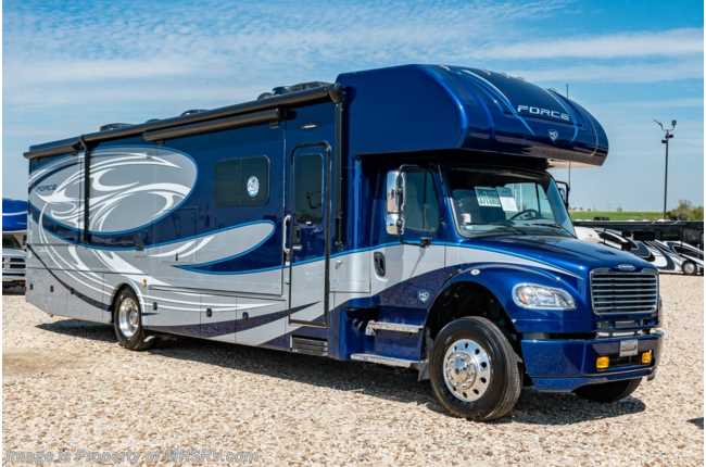 2019 Dynamax Corp Force HD 37TS Super C W/Theater Seats, Solar, Ent Center