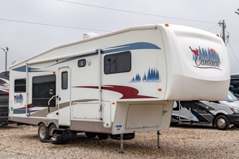 2006 Forest River Cardinal 29LE 5th Wheel RV for Sale W/ King 2006 Cardinal 5th Wheel For Sale