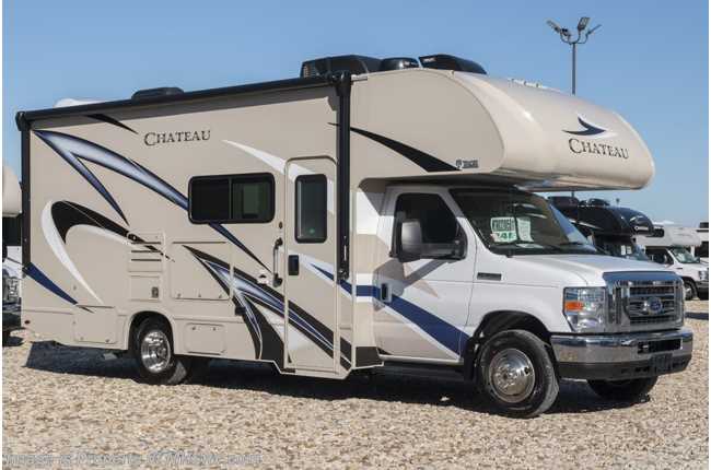 2020 Thor Motor Coach Chateau 24F RV for Sale W/Ext TV, 15K A/C, Convection