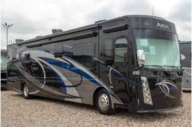 2019 Thor Motor Coach Aria 3901 Bath &amp; 1/2 RV for Sale W/360HP, W/D &amp; King