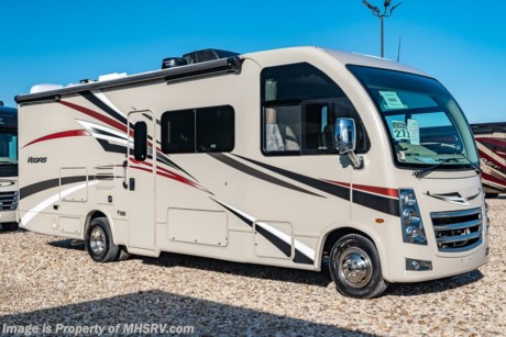 1/2/20 &lt;a href=&quot;http://www.mhsrv.com/thor-motor-coach/&quot;&gt;&lt;img src=&quot;http://www.mhsrv.com/images/sold-thor.jpg&quot; width=&quot;383&quot; height=&quot;141&quot; border=&quot;0&quot;&gt;&lt;/a&gt; MSRP $129,136. New 2020 Thor Motor Coach Vegas RUV Model 27.7. This RV measures approximately 28 feet 6 inches in length and features a drop-down overhead loft, exterior TV, 2 slide-outs and a bedroom TV. New features for 2020 include the Winegard Connect 2.0 WiFi, rotary battery disconnect switch, adjustable shelving bracketry, BM Pro Multiplex system, and a Dometic 2 burner cooktop with glass cover. This beautiful RV features the optional heated holding tanks and a power driver&#39;s seat. The Vegas also boasts an impressive list of standard features including power privacy shade on windshield, tankless water heater, touchscreen radio that features navigation and back-up monitor, frameless windows, heated remote exterior mirrors with integrated sideview cameras, lateral power patio awning with integrated LED lighting and much more. For more complete details on this unit and our entire inventory including brochures, window sticker, videos, photos, reviews &amp; testimonials as well as additional information about Motor Home Specialist and our manufacturers please visit us at MHSRV.com or call 800-335-6054. At Motor Home Specialist, we DO NOT charge any prep or orientation fees like you will find at other dealerships. All sale prices include a 200-point inspection, interior &amp; exterior wash, detail service and a fully automated high-pressure rain booth test and coach wash that is a standout service unlike that of any other in the industry. You will also receive a thorough coach orientation with an MHSRV technician, an RV Starter&#39;s kit, a night stay in our delivery park featuring landscaped and covered pads with full hook-ups and much more! Read Thousands upon Thousands of 5-Star Reviews at MHSRV.com and See What They Had to Say About Their Experience at Motor Home Specialist. WHY PAY MORE?... WHY SETTLE FOR LESS?